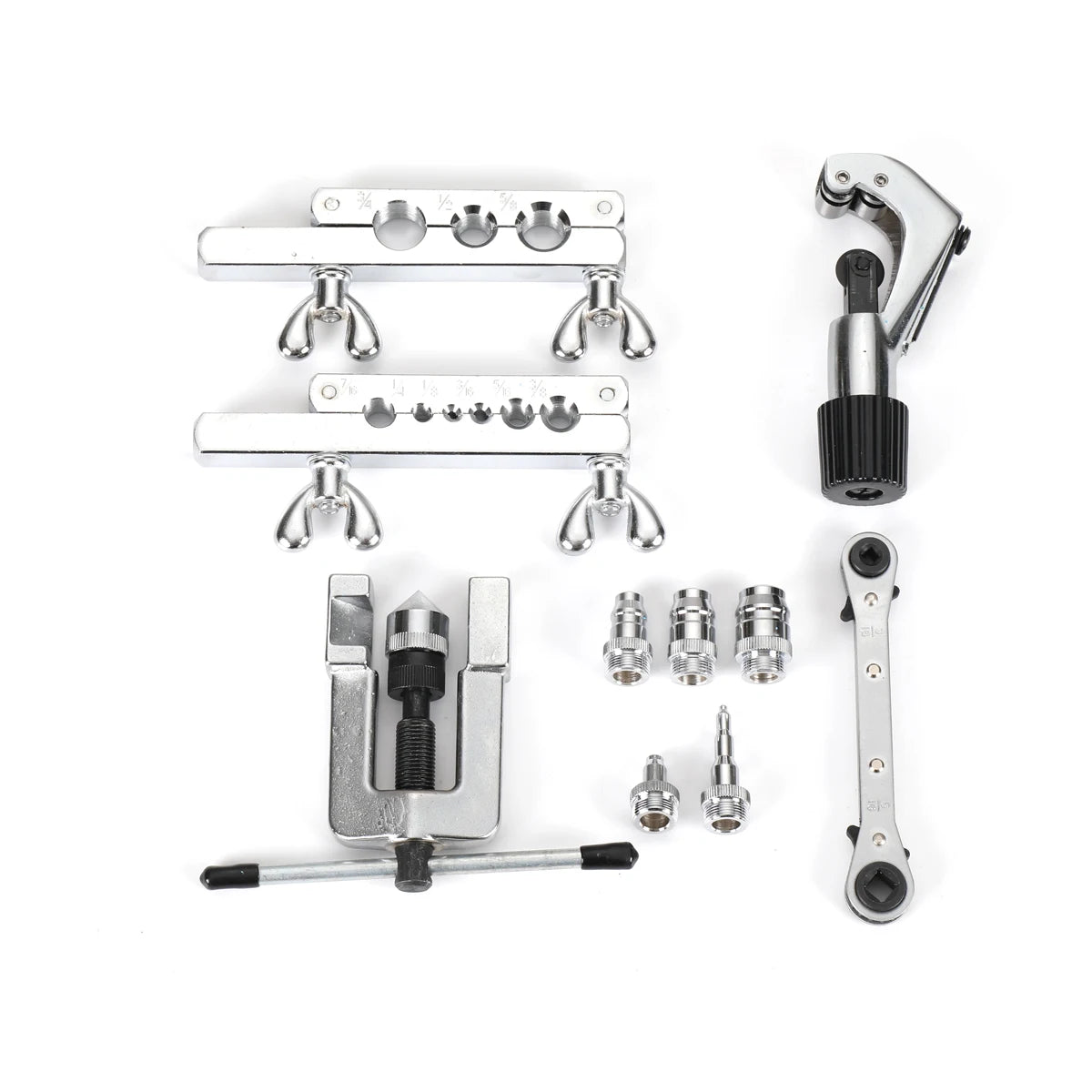 Professional Tube Expander Pipe Flaring Kit Air Conditioner Tool Set