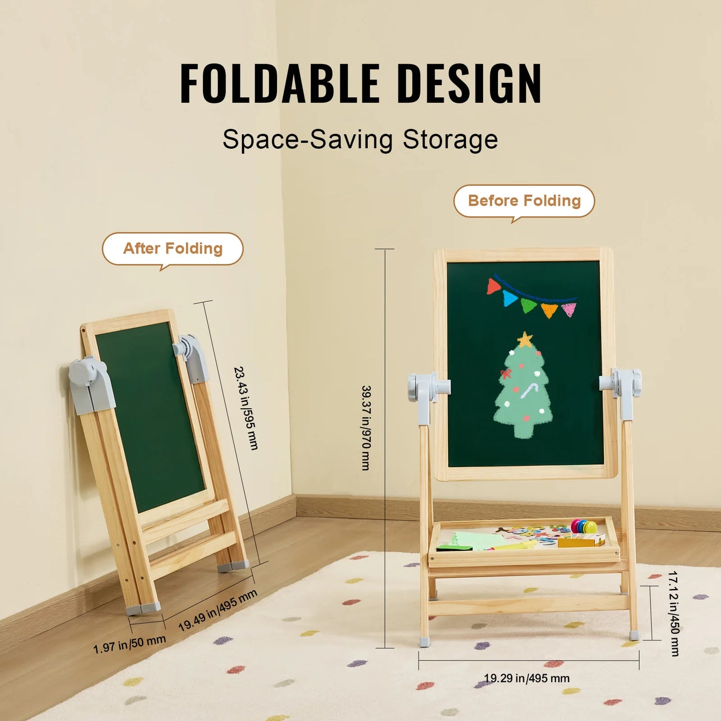 SucceBuy Magnetic Drawing Board WordPad Art Easel Educational Toys