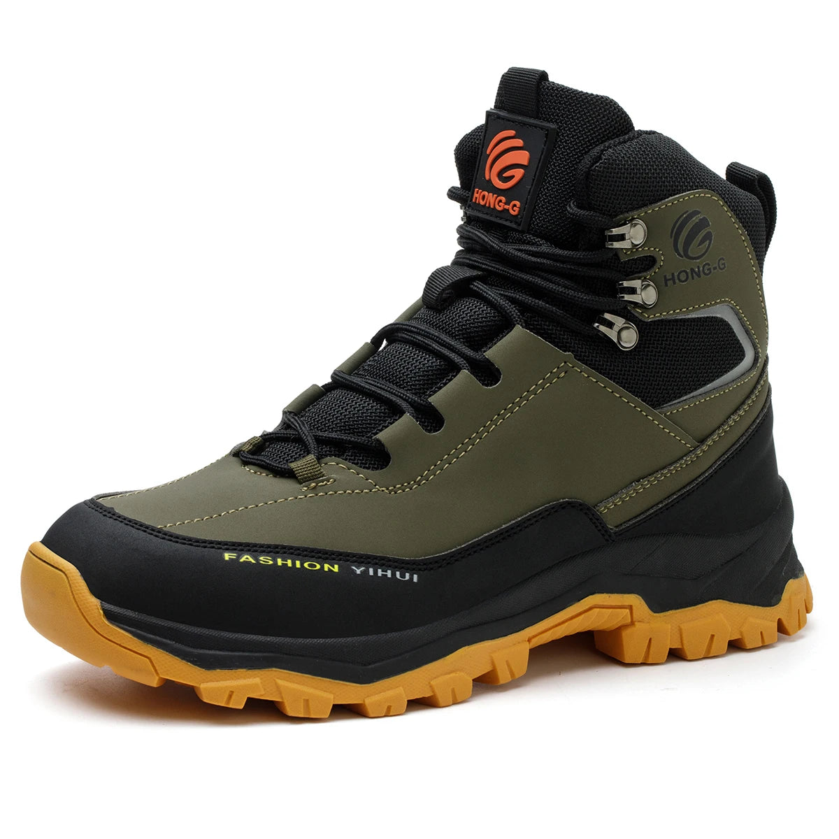 VEIGAR Men Protective Work Safety Shoes Breathable Anti Puncture Boots
