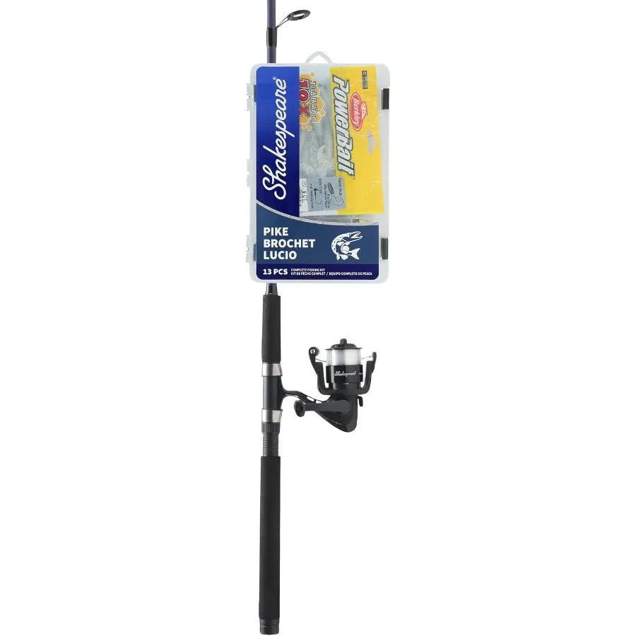Catch More Fish Spinning Reel And Rod Combo Kit Freshwater