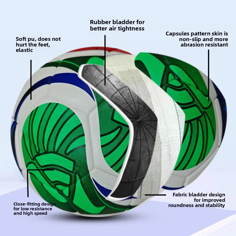PU Soccer Ball Official Training Ball For Adults And Youth