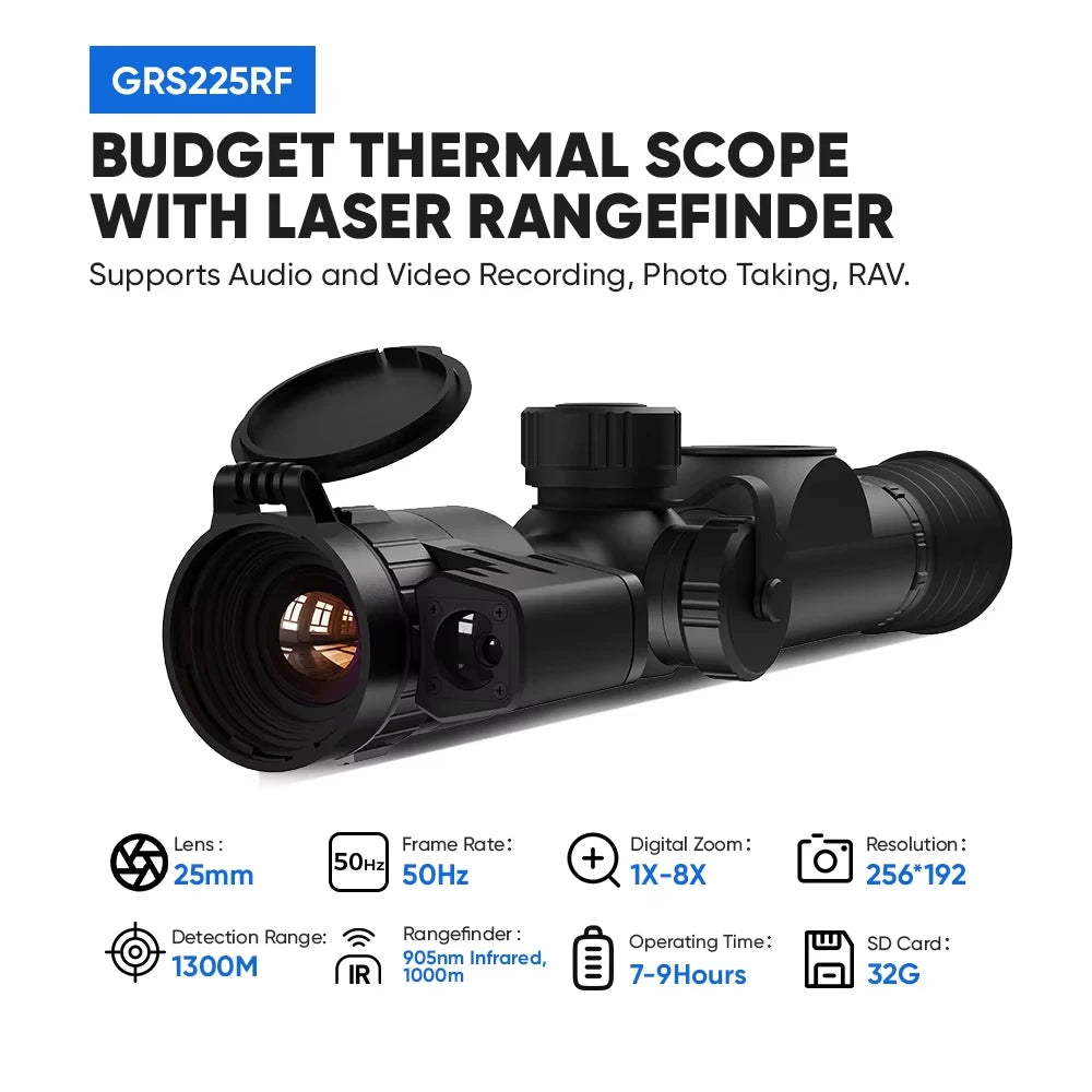 GOYOJO Digital Thermal Imaging Scope With Rangefinder And 1300m Vision