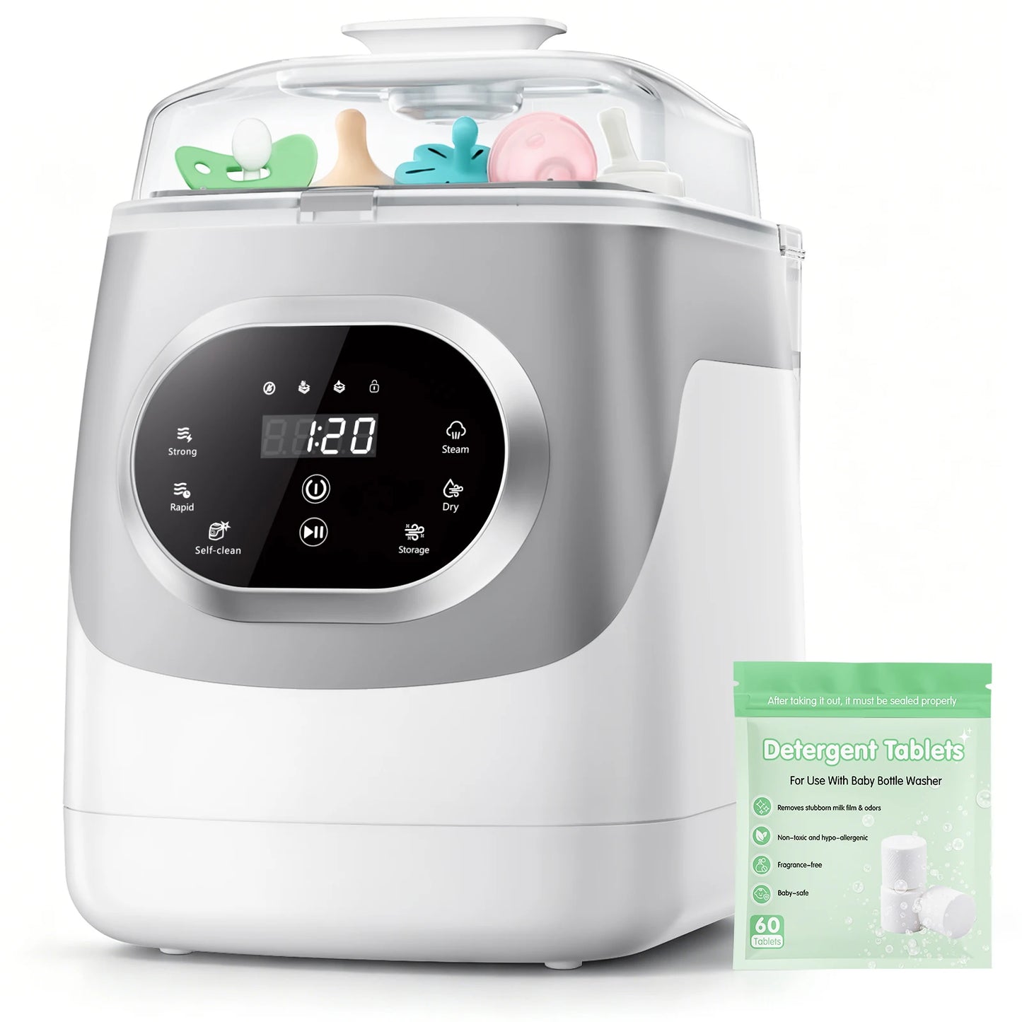 Multifunctional Baby Bottle Washer Sterilizer And Dryer For Pump Accessories