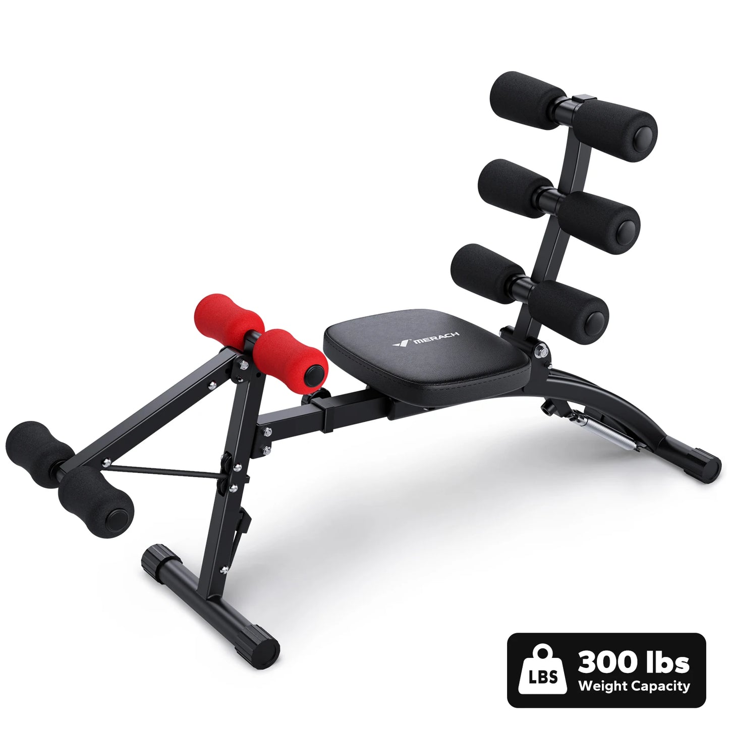 Merach Adjustable Multi-Functional Ab Machine Workout Bench