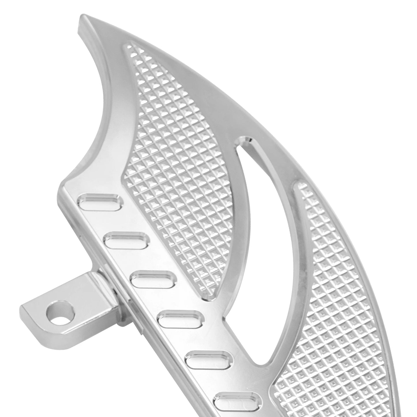 Mactions Chrome Extended Floorboards For Harley Footrest