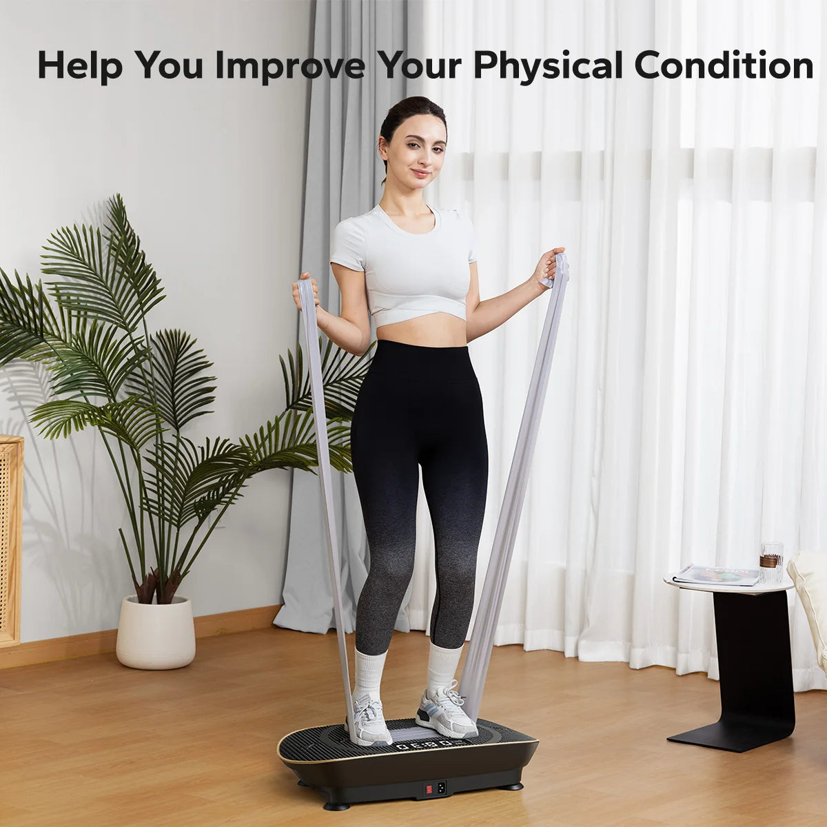 Merach Vibration Plate Exercise For Whole Body Workout