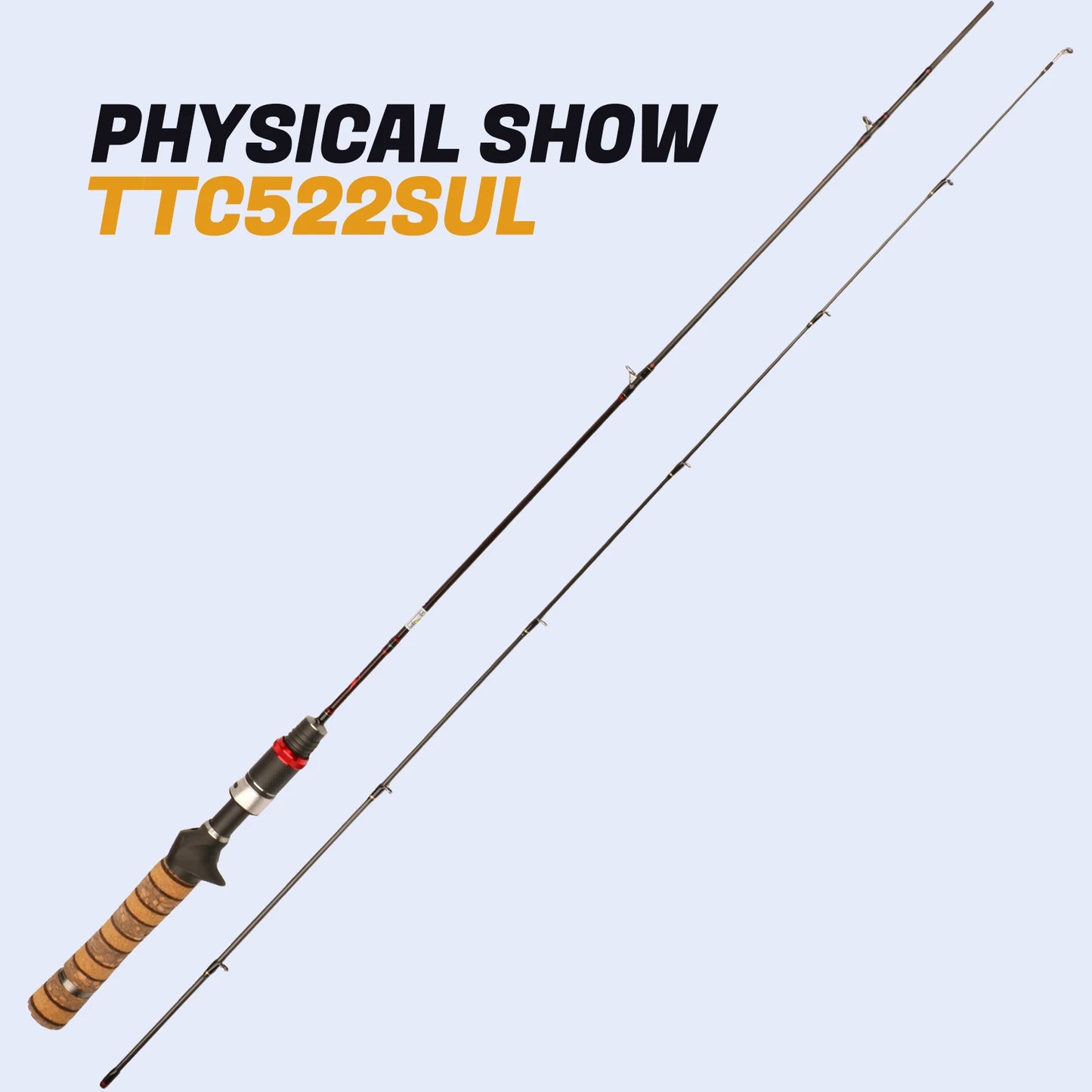 Kuying Lure Rod Carbon Baitcasting Spinning River Fishing Rod