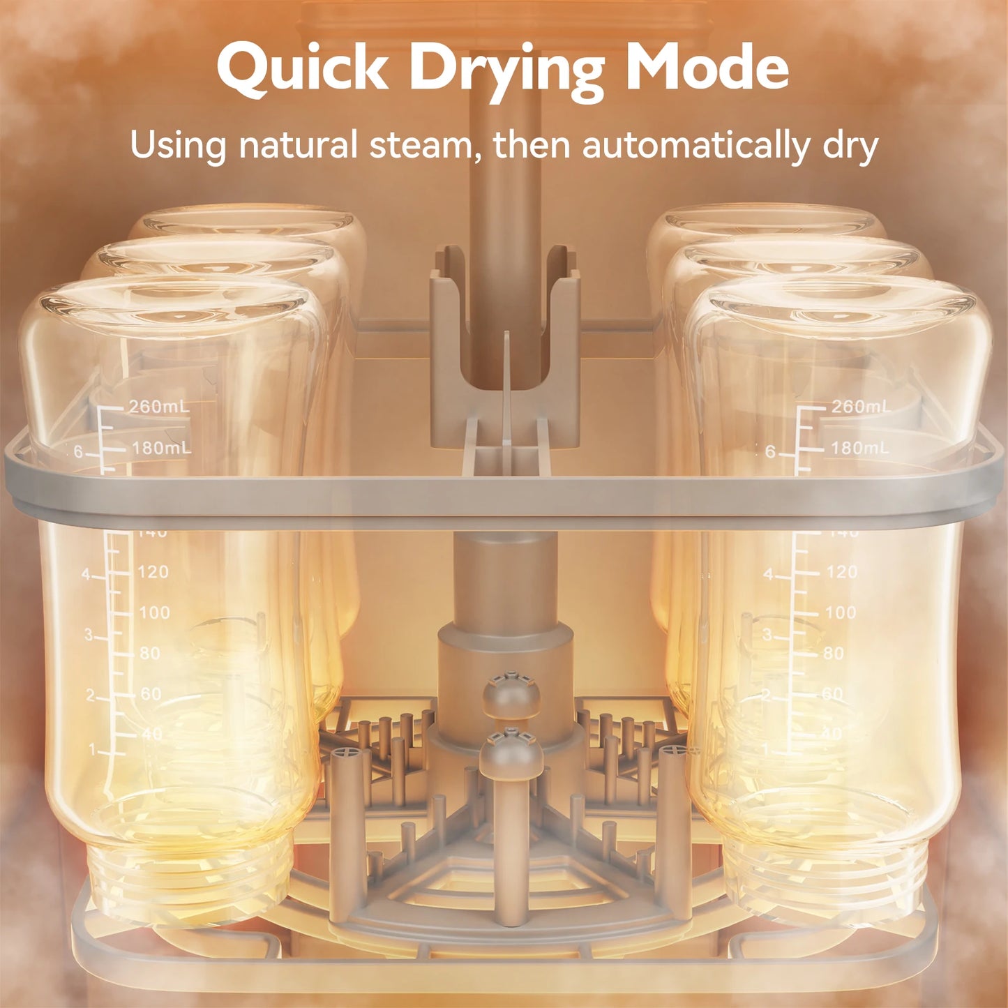 Multifunctional Baby Bottle Washer Sterilizer And Dryer For Pump Accessories