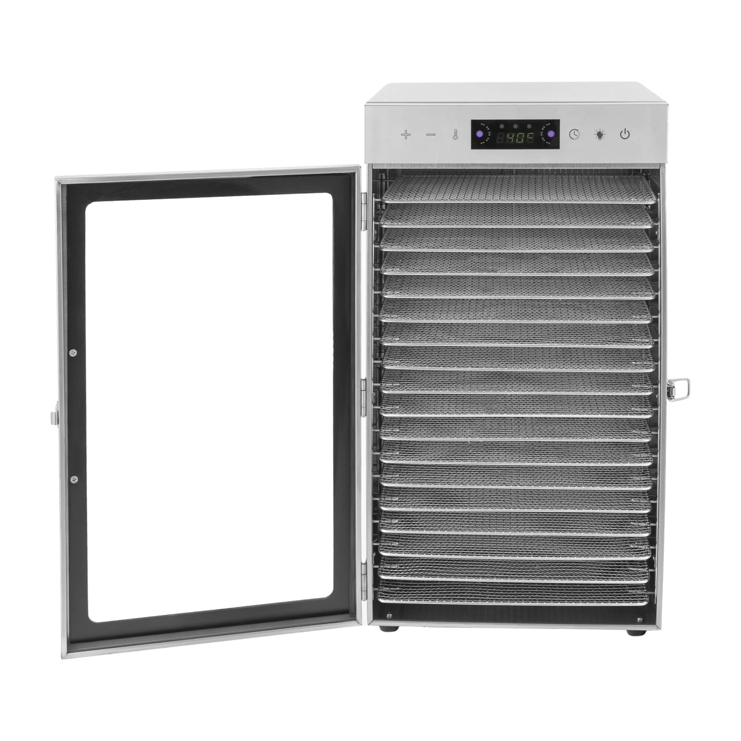 Bymaocar Commercial Food Dehydrator With 18 Stainless Steel Trays
