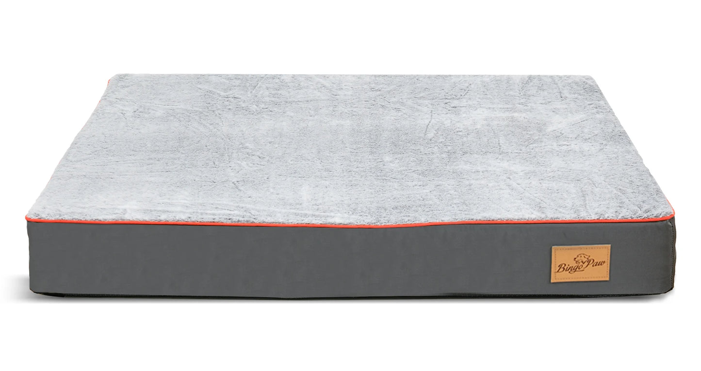 BINGOPAW Orthopedic Dog Bed Memory Foam Waterproof With Removable Cover