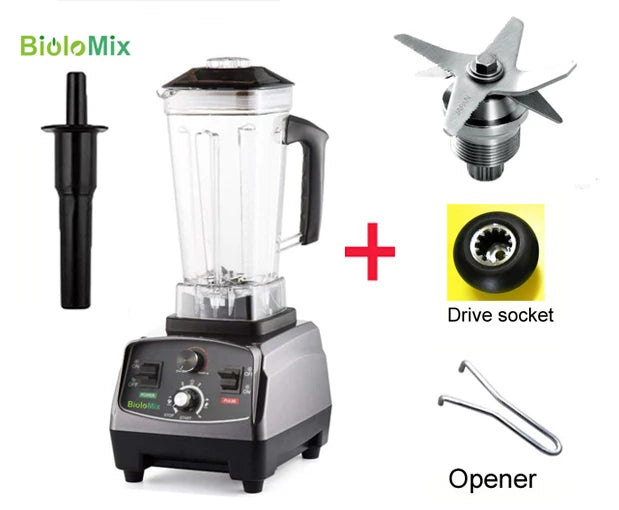 Biolomix 2200W Timer Blender Mixer T5200 Ice Crusher