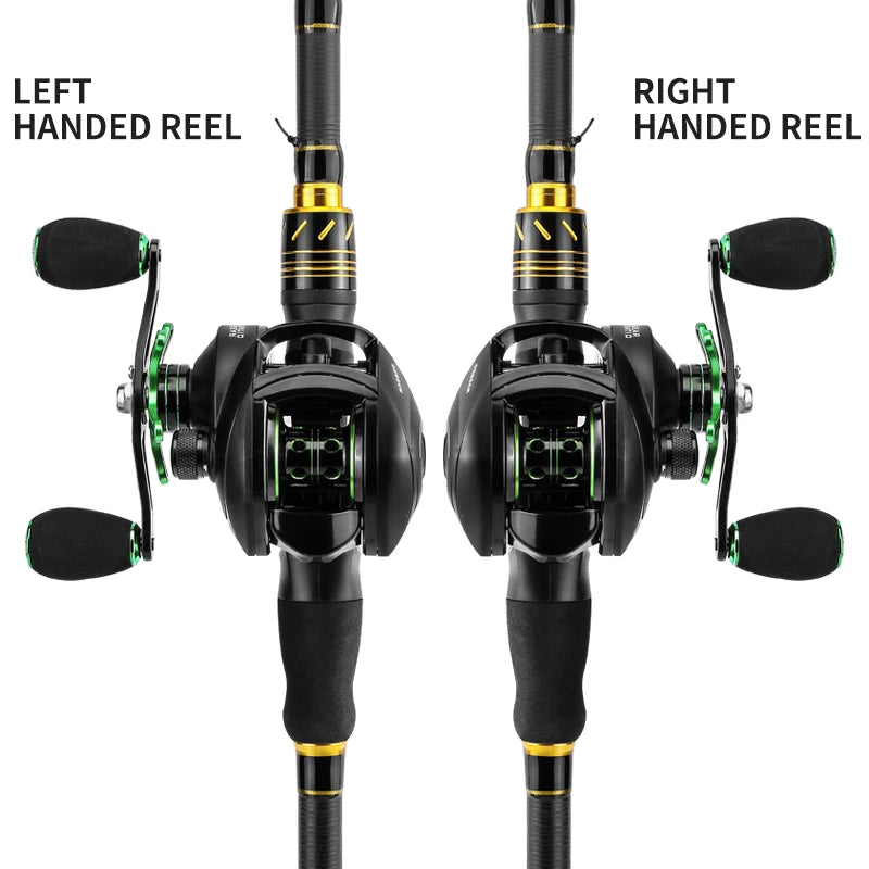 LINNHUE Baitcasting Reel BS2000 8.1:1 High Speed Saltwater