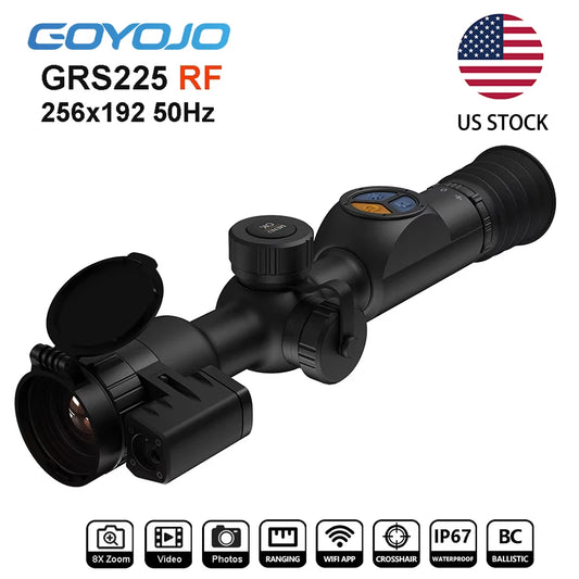 GOYOJO Digital Thermal Imaging Scope With Rangefinder And 1300m Vision