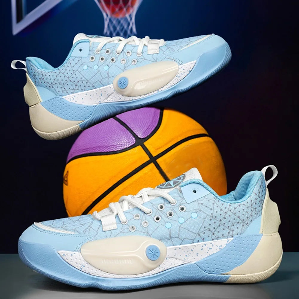 Men Basketball Sneakers Non Slip Training Shoes Outdoor Wear Resistant