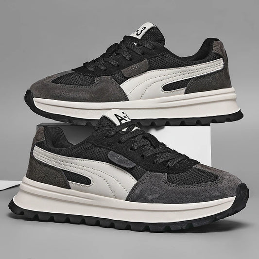 Casual Men Sneakers Breathable Running Shoes Rubber Sole