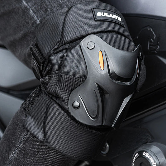 Apwikoger Motocross Knee Pads Anti-fall Off-Road Protector