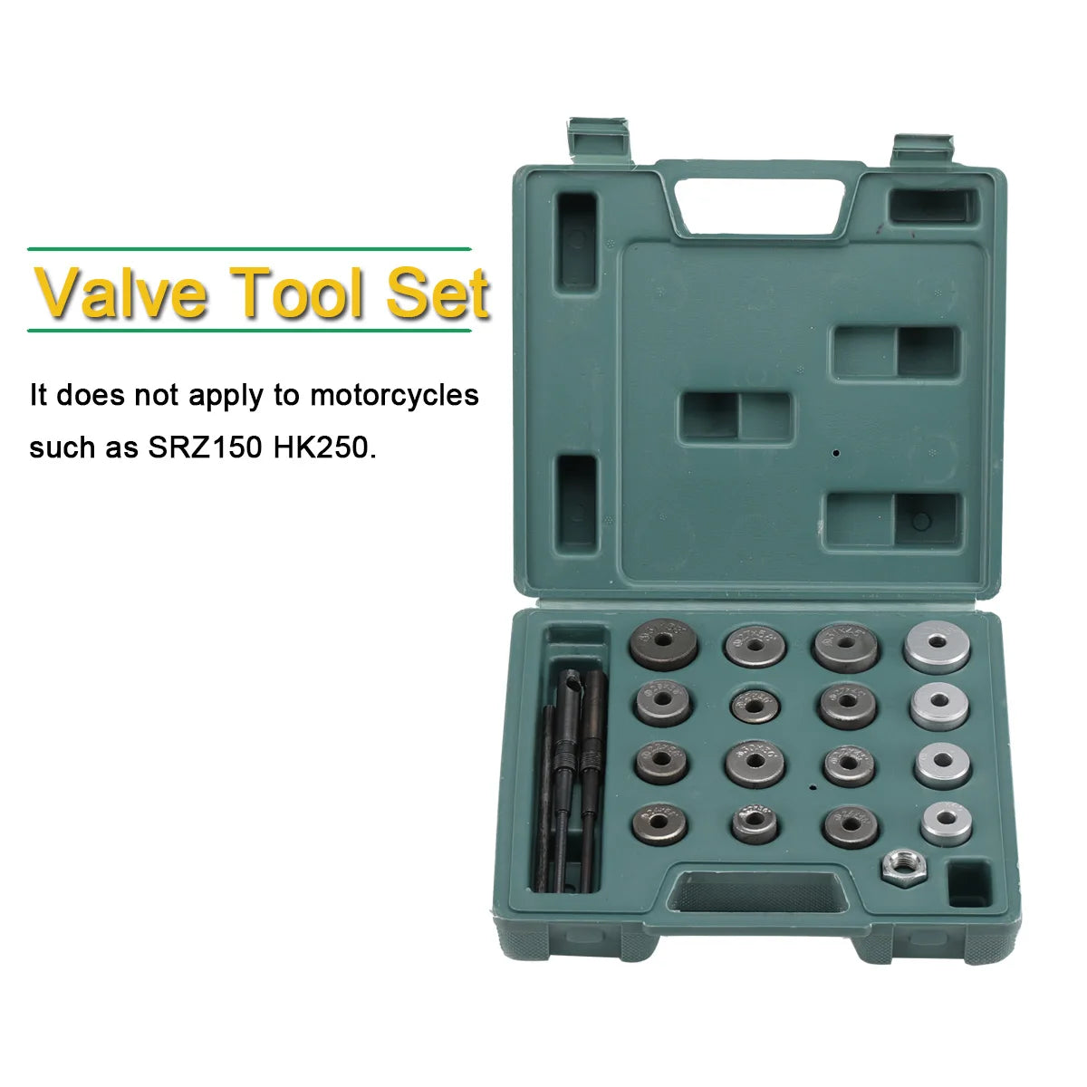 Carbide Valve Grinding Wheel Seat Cutter Reamer Motorcycle Repair Kit