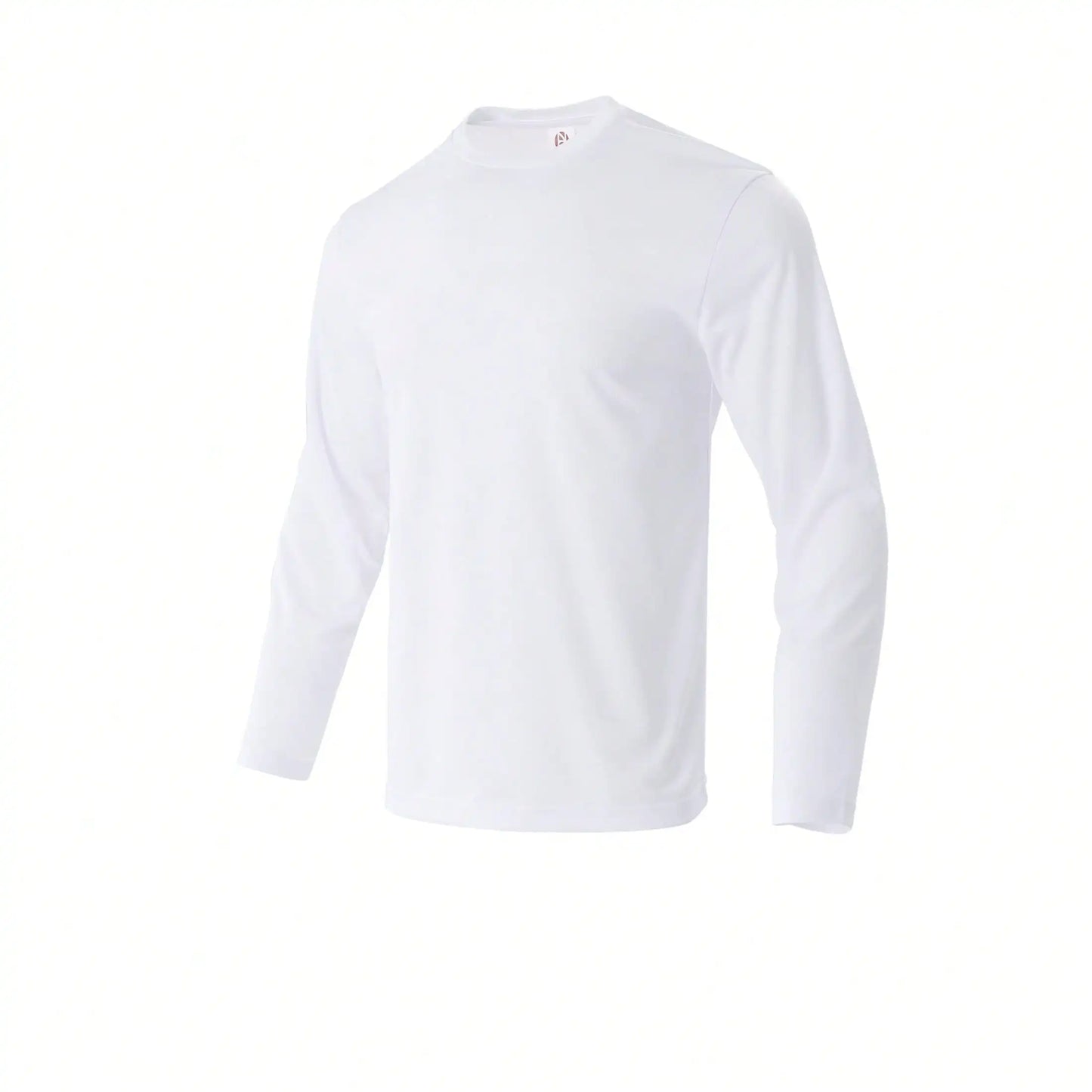 Mens Performance Long Sleeve Shirt Breathable Moisture Wicking Quick Dry