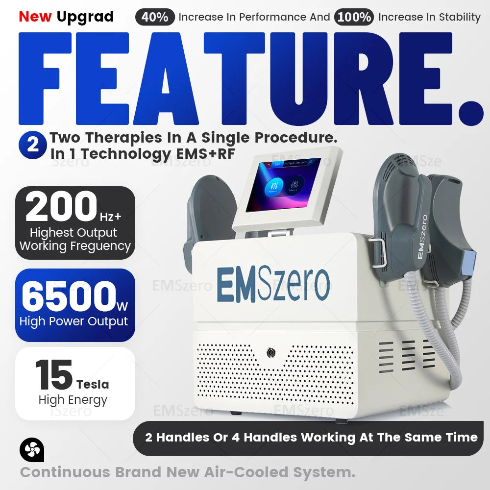 Emszero Pro 6500w Neo Emt Slimming Body Sculpting Machine