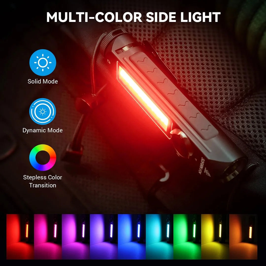 Sofirn IF24 2000Lm RGB Flashlight Magnetic Tailcap