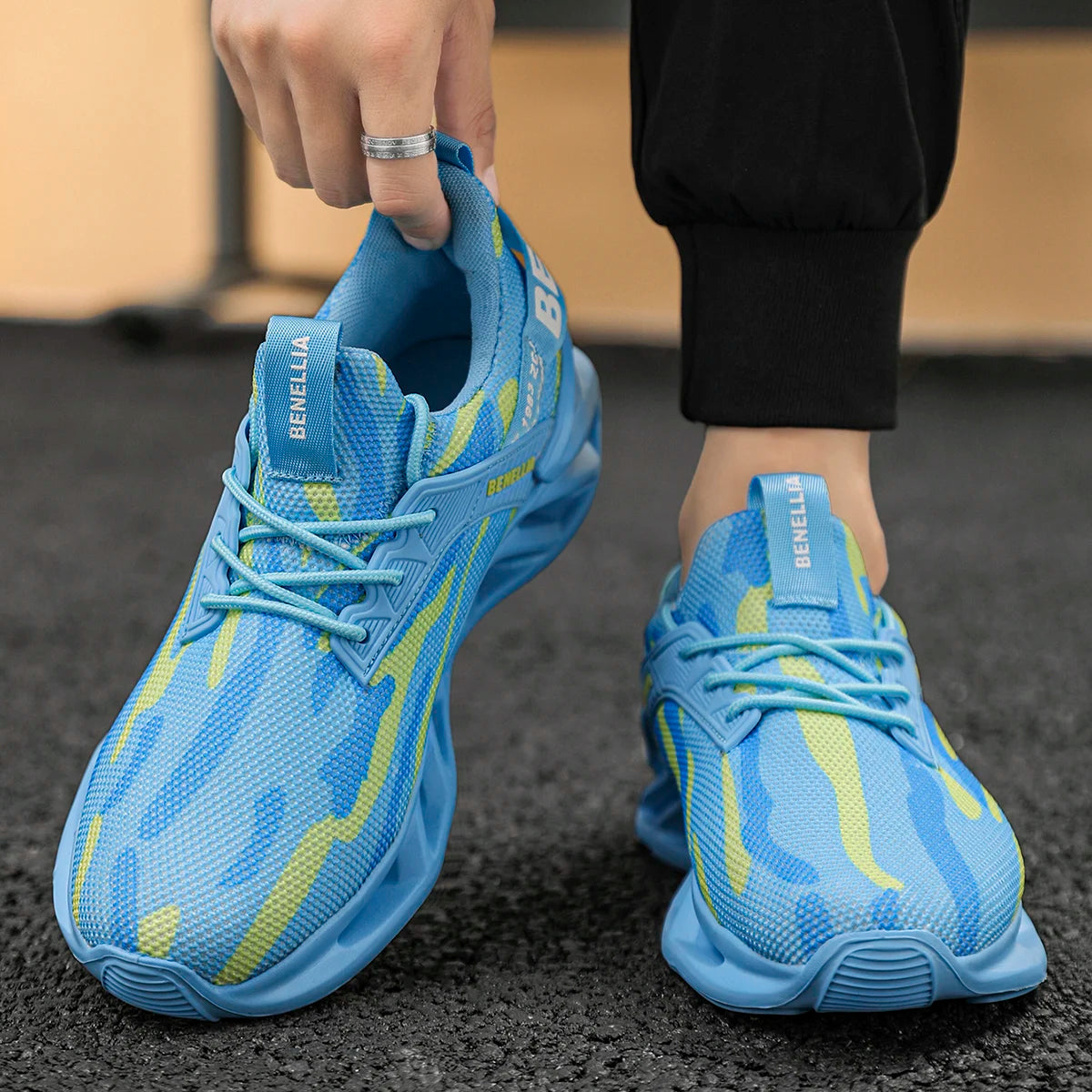 Breathable Slip-Resistant Running Shoes Unisex Comfort All Day