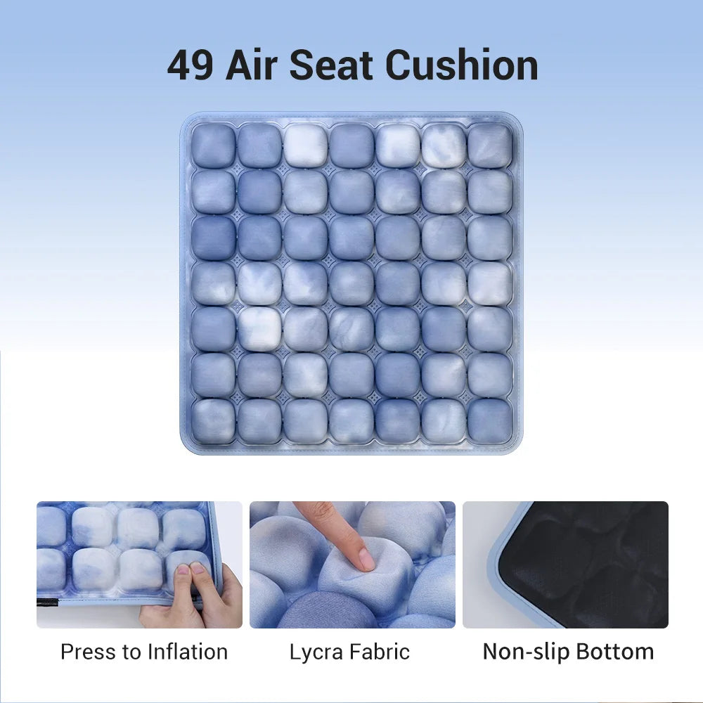 49 Cell Air Seat Cushion for Office Home Outdoor Use