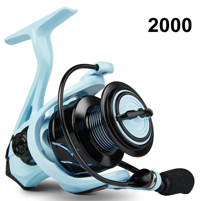 BILLINGS 5.2:1 Spinning Reel With Metal Spool for Bass Trout