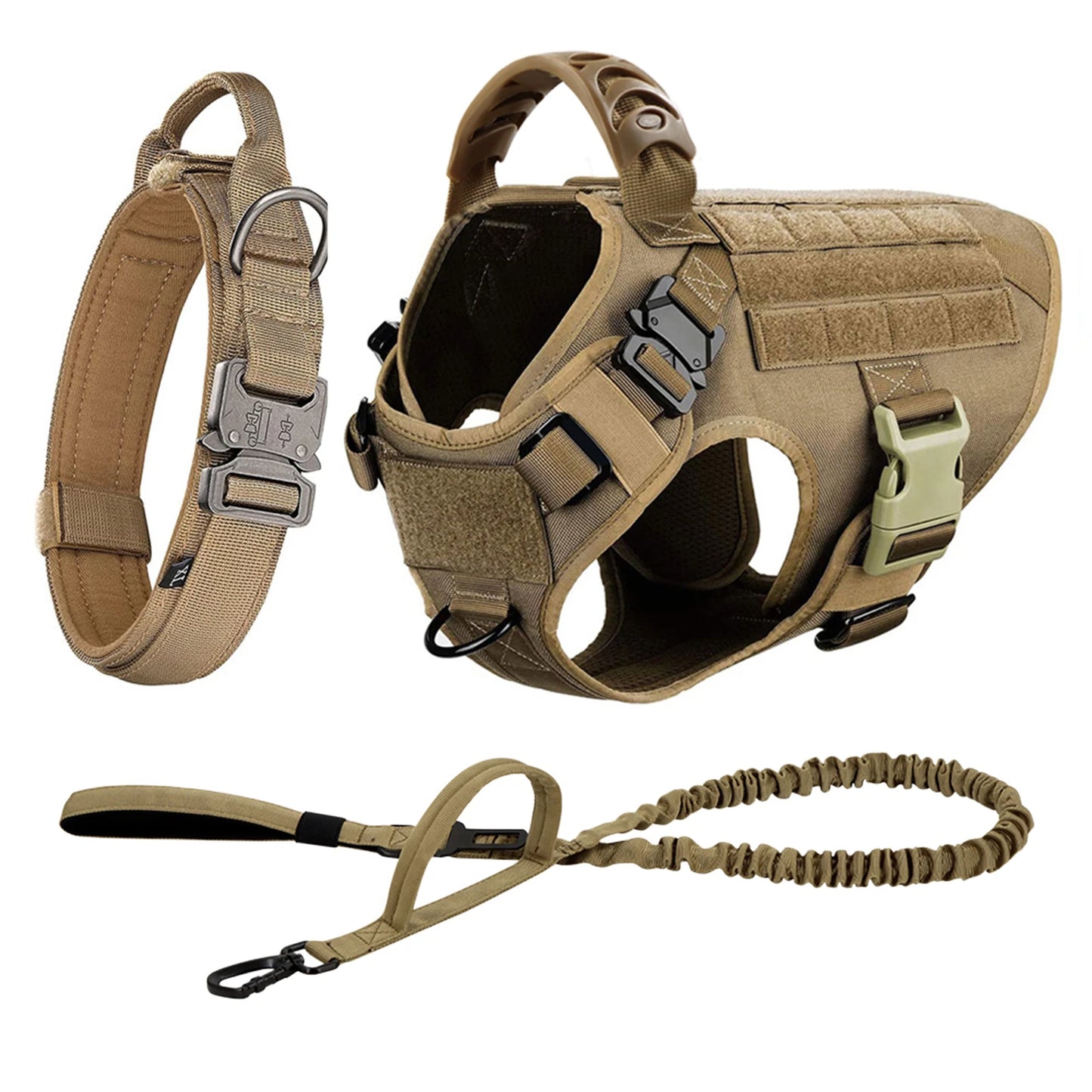 Dog Harness And Leash Set For Training And Walking