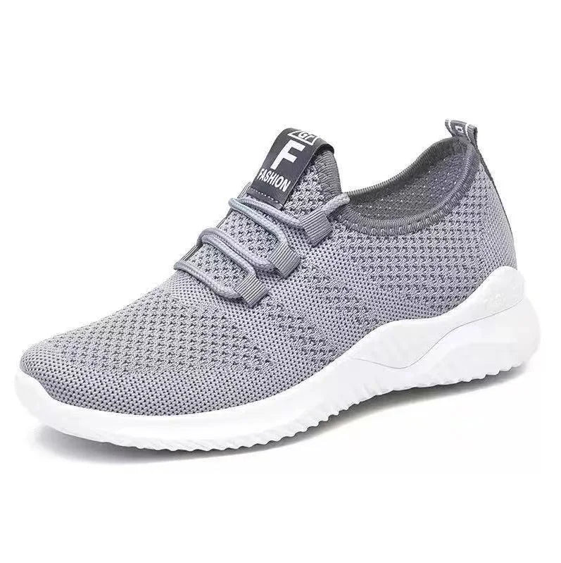 Women Lightweight Walking Sneakers Breathable Mesh Upper Non Slip Outsole
