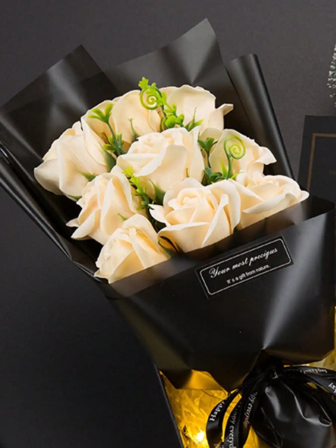 Mini Rose Soap Flower Bouquet For Home Decor Gift Ideas