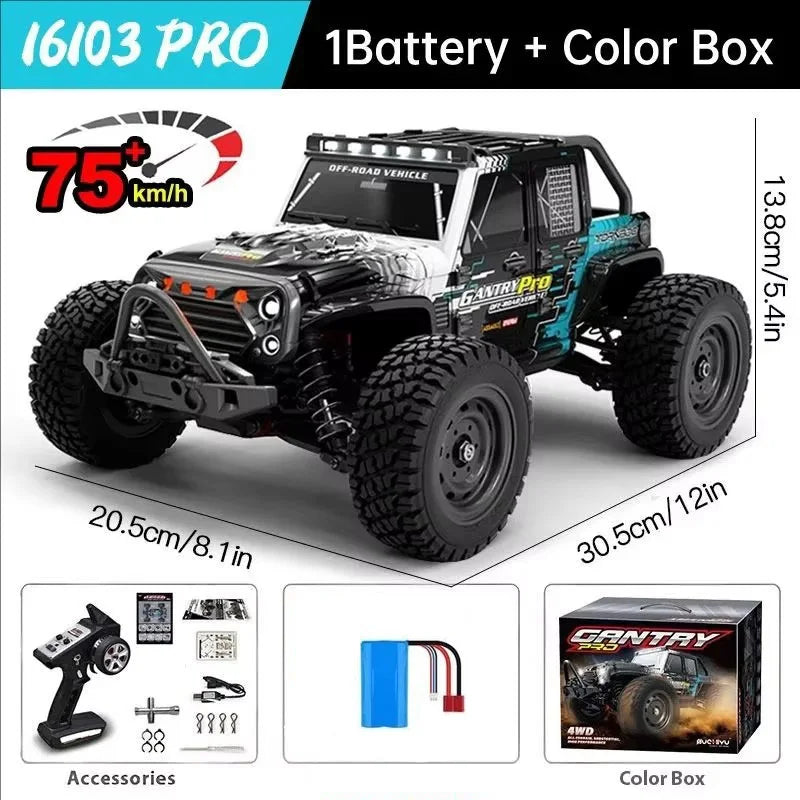 WDSZKMYF High Speed 4WD RC Car Brushless Off Road Truck