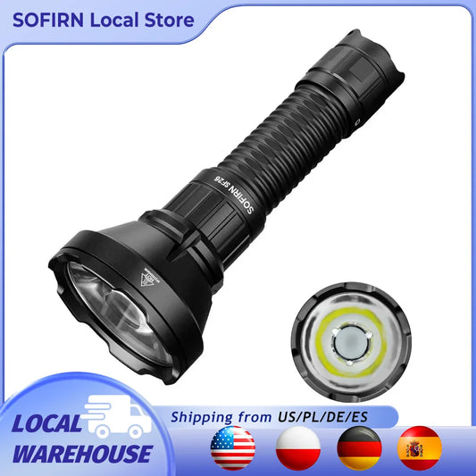 Sofirn SF26 2000lm SFT40 Rechargeable LED Tactical Flashlight