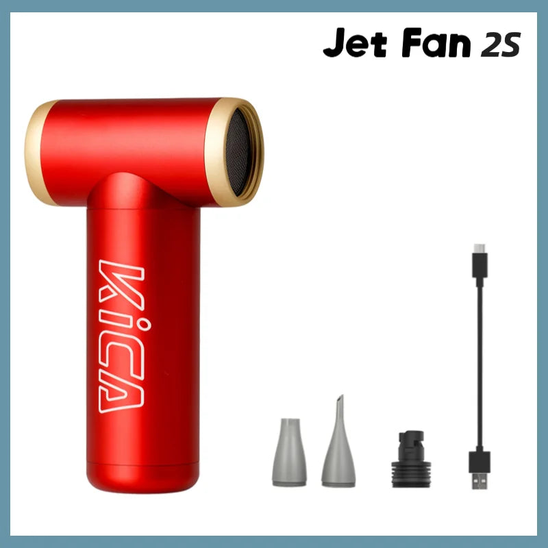 KICA JetFan 2S Portable Air Blower Extreme Mode Rechargeable