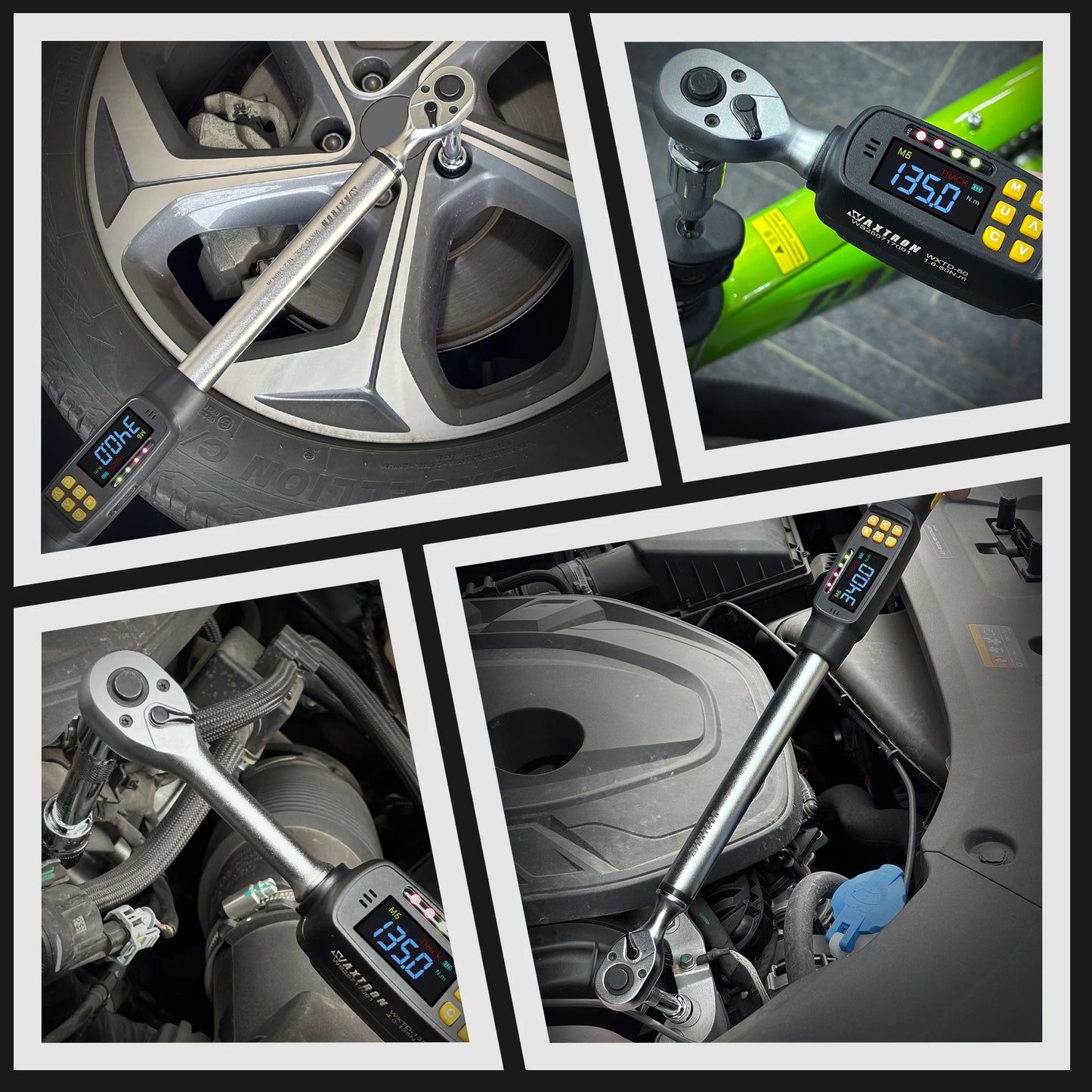 Waxtron Digital Torque Wrench Professional 2 Percent Accuracy For Auto