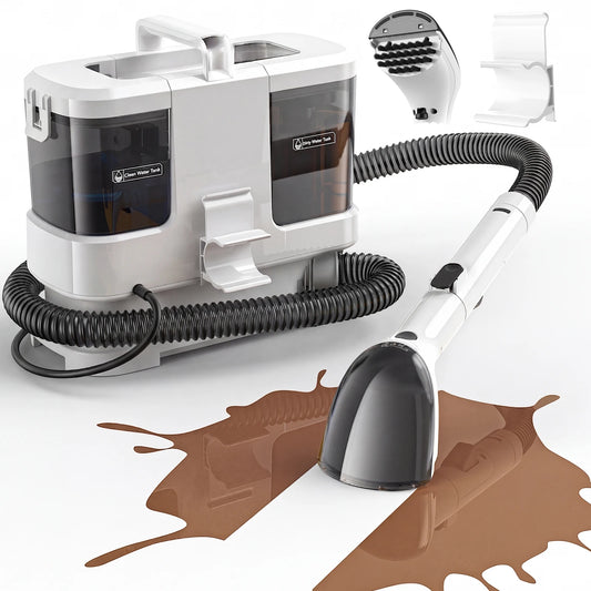 Lubluelu V2 Portable Carpet And Upholstery Spot Cleaner With 16000Pa Suction