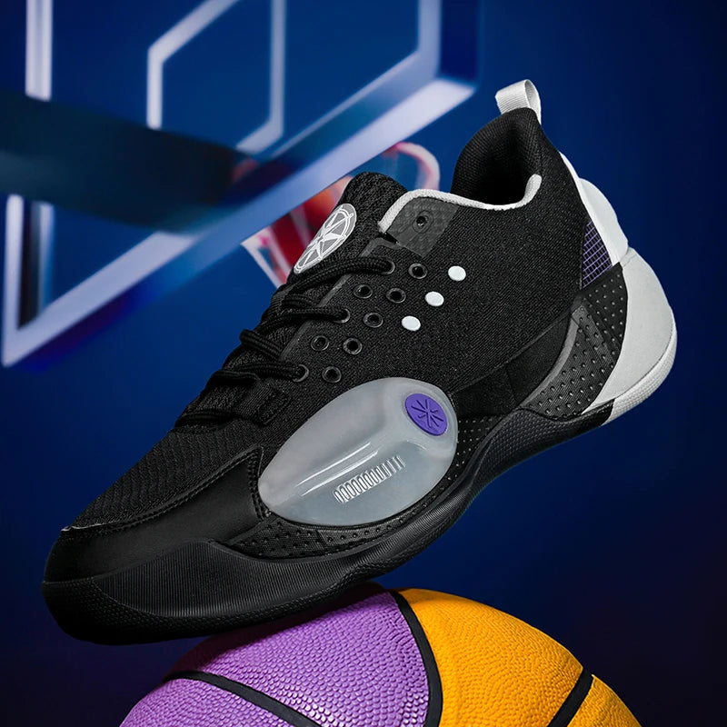 Men Basketball Sneakers Non Slip Training Shoes Outdoor Wear Resistant