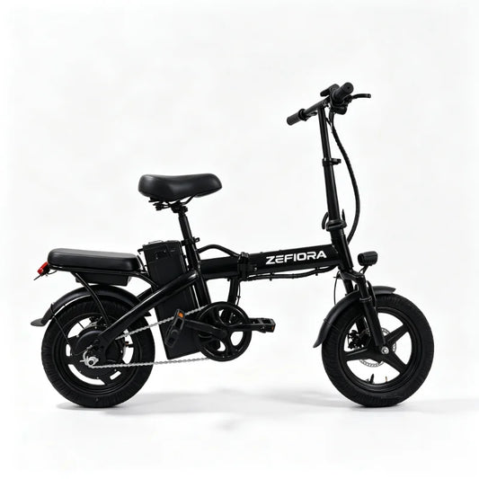 Zefiora Folding Electric Bike With Adjustable Seat