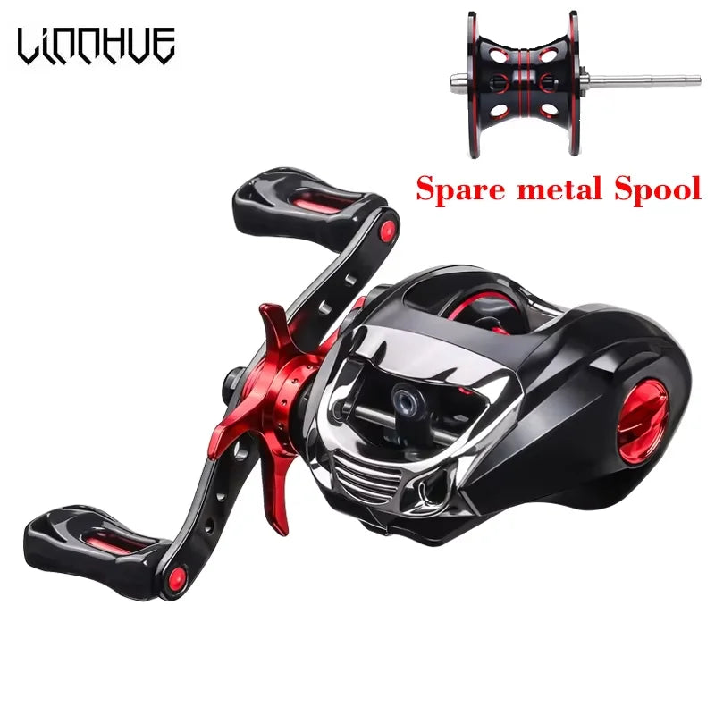 LINNHUE Baitcasting Reel BS2000 8.1:1 High Speed Saltwater
