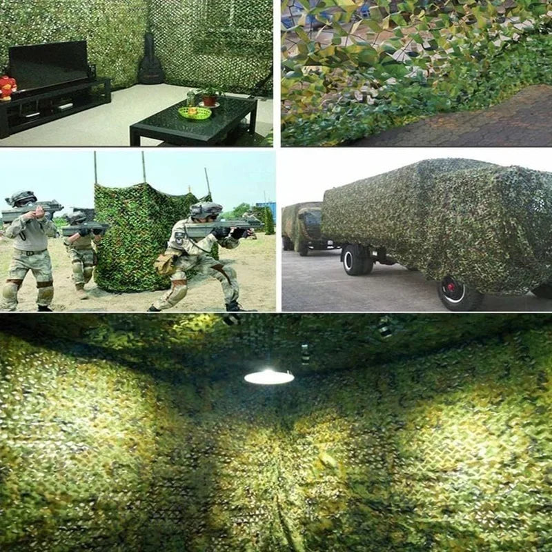 Camouflage Netting For Hunting And Camping Shade Cover