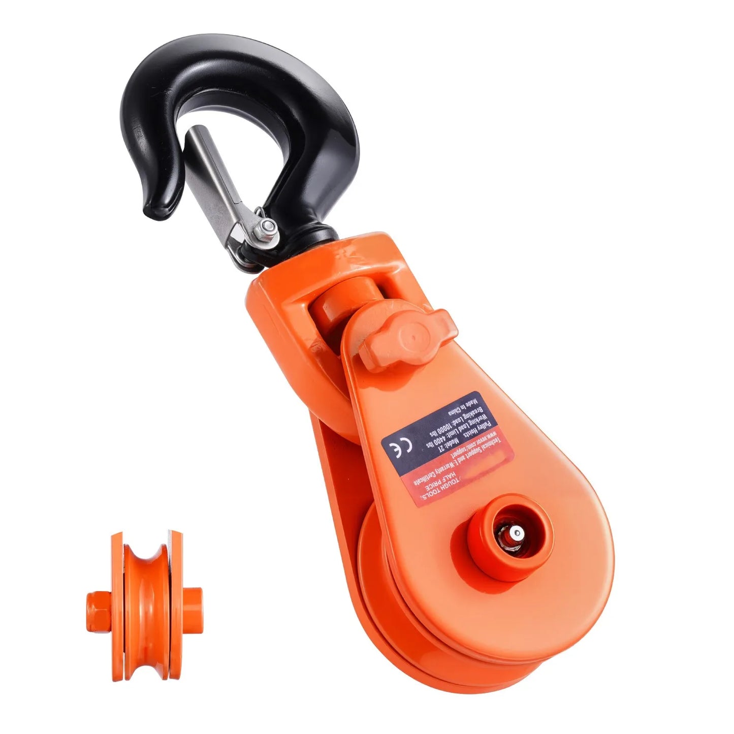 Snatch Block Pulley 2T Offroad Recovery Tool for Towing