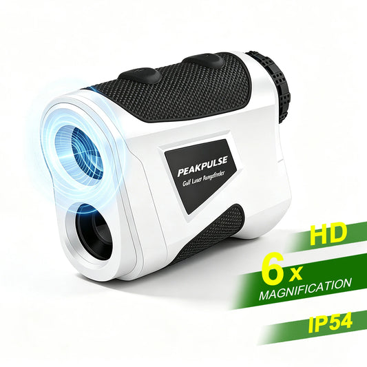 Peakpulse 6X Magnetic Golf Laser Rangefinder Slope Comp