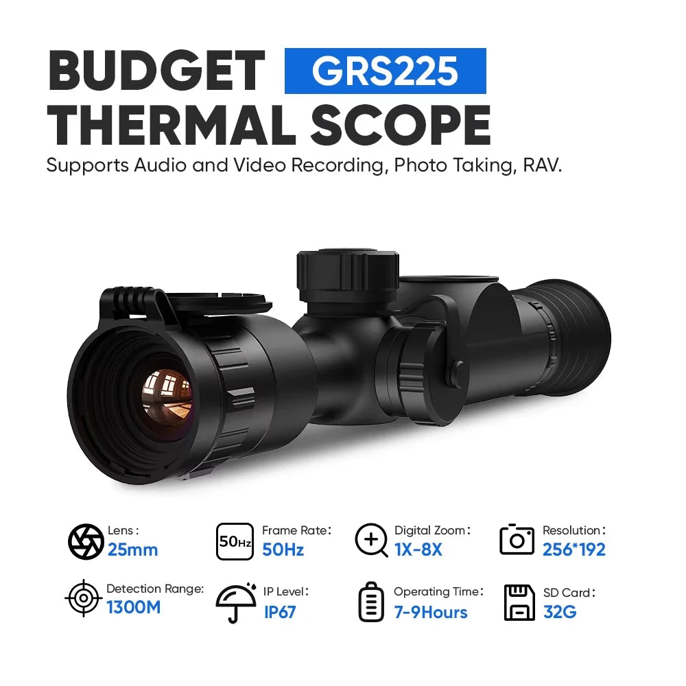 GOYOJO Digital Thermal Imaging Scope With Rangefinder And 1300m Vision