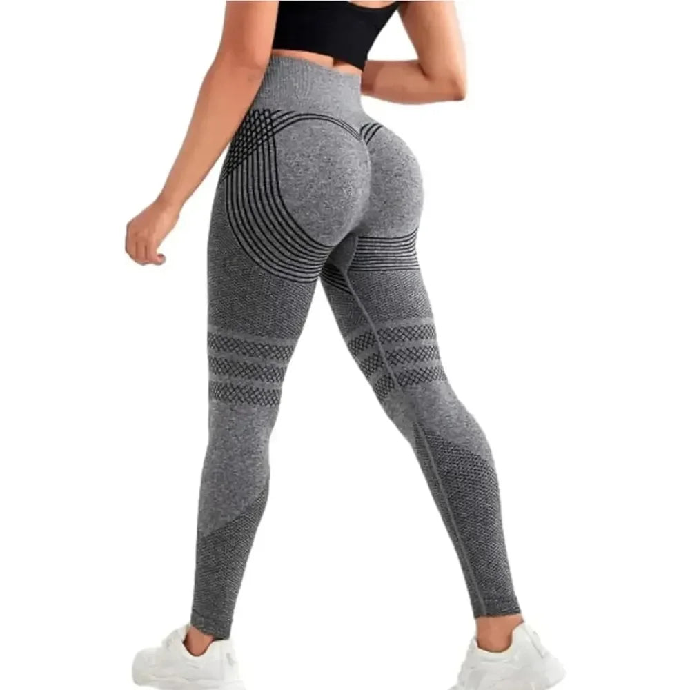 High Waisted Anti Cellulite Leggings For Gym Workout Tummy Control