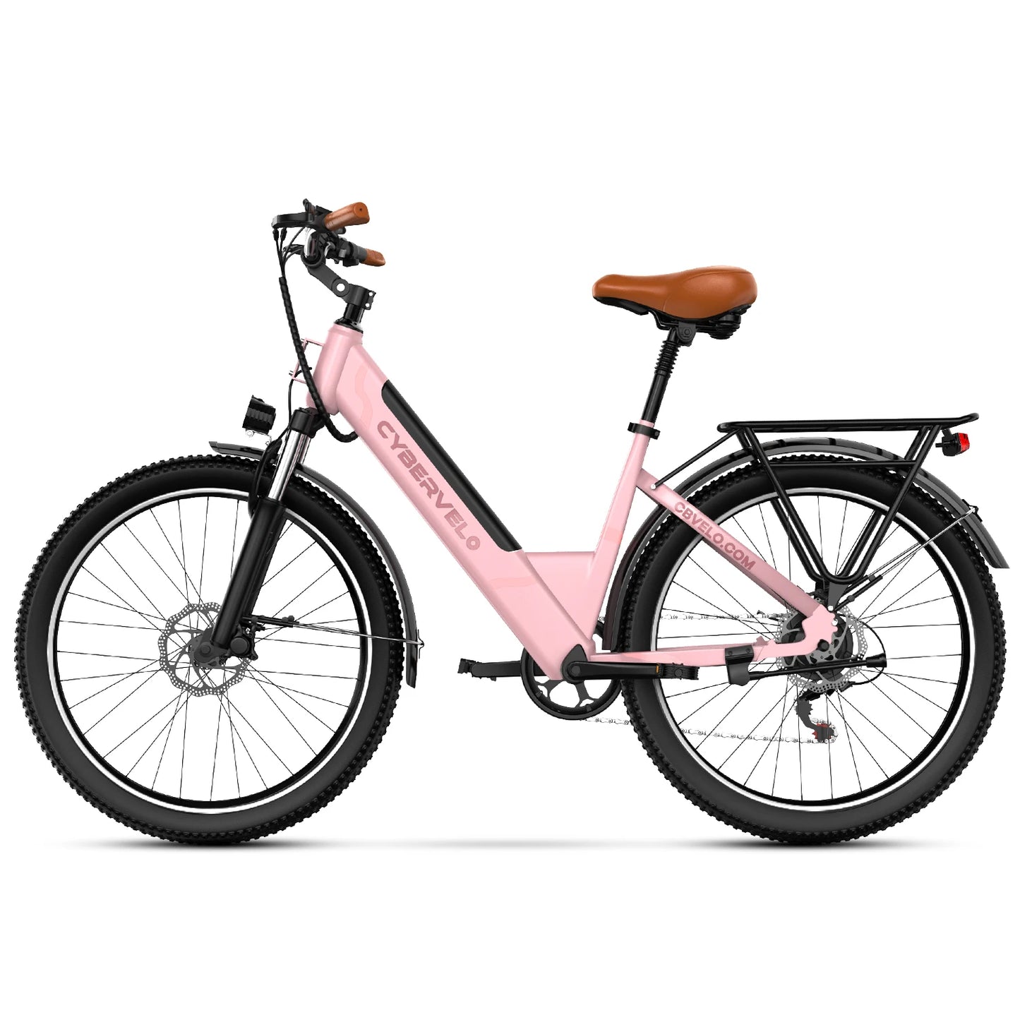 CYBERVELO Urban Commute EBike With 1000W Peak Motor Detachable Battery