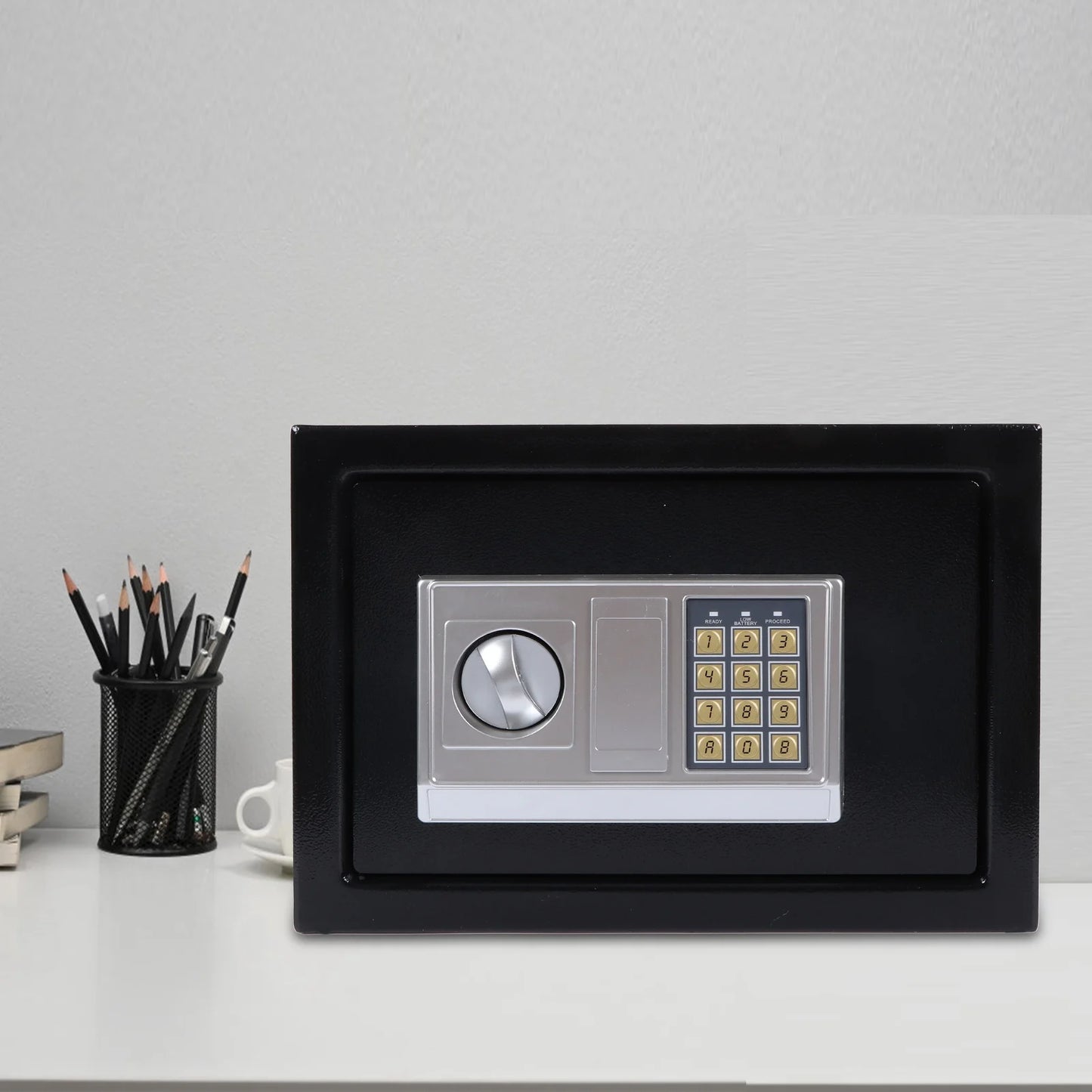 Digital Safe Box Password And Key Unlocking Electronic Safe Case