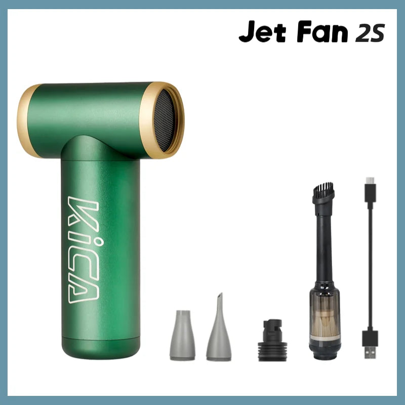 KICA JetFan 2S Portable Air Blower Extreme Mode Rechargeable