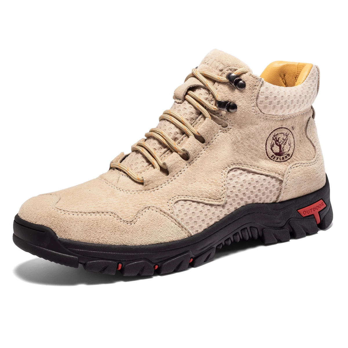 Flyland Men's Fashion Sneakers Chukka Boots Breathable Casual Office Shoes