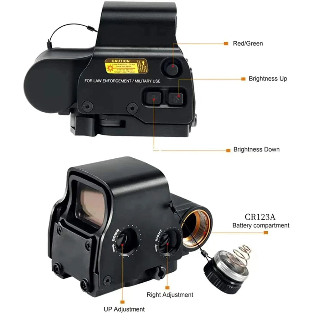 Bestsight 558 Red Dot Holographic Sight Picatinny 20mm Mount