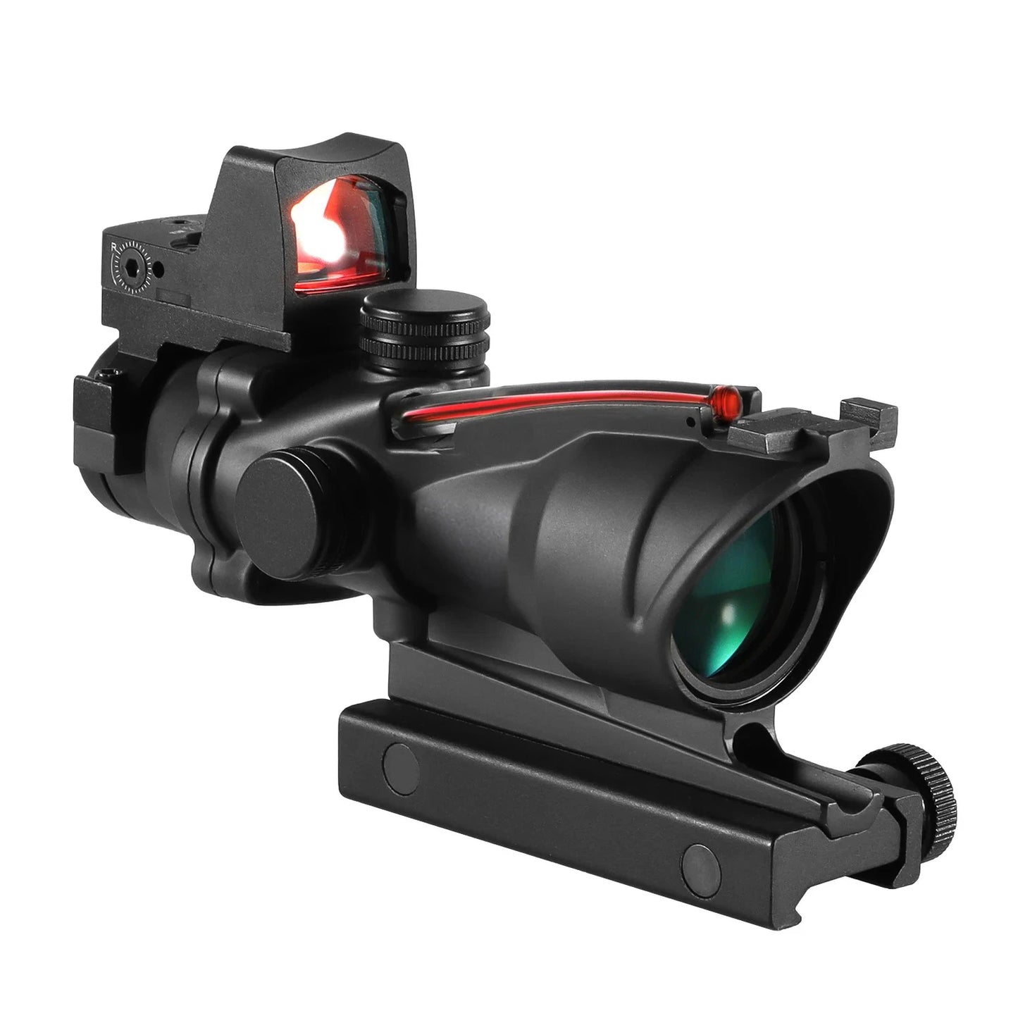 Nabila Adjustable Red Dot Scope 4x32 20mm Rail For Hunting