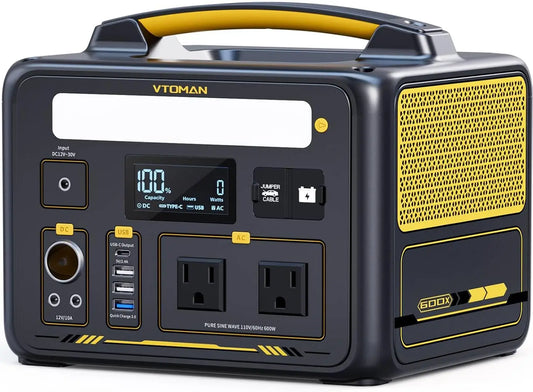 Jump 600X Portable Power Station 600W Solar Generator 299Wh